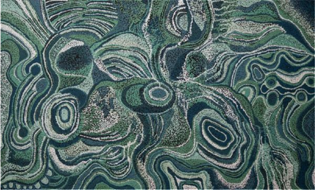 langaliki lewis 1520 x 920mm acrylic on linen tjukula/waterholes ea#101 (647-22)