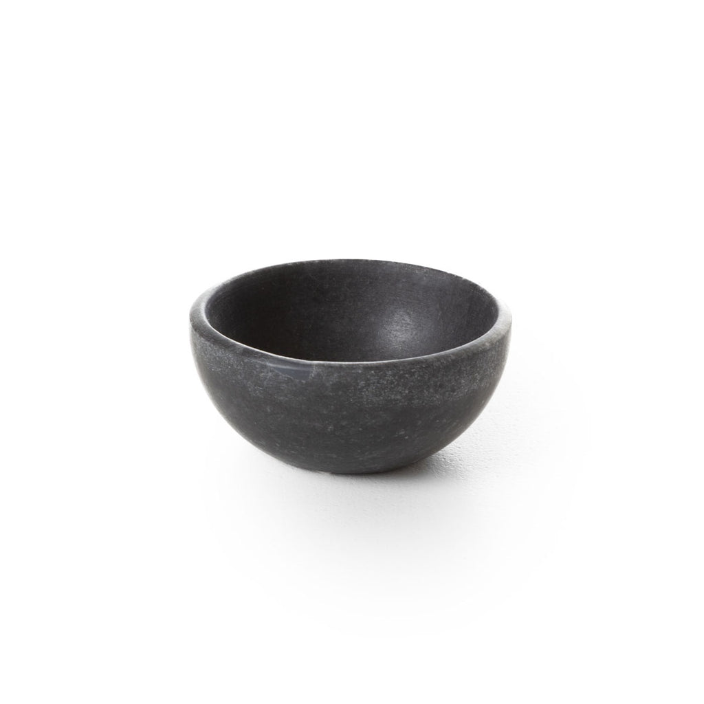 8cm black marble bowl