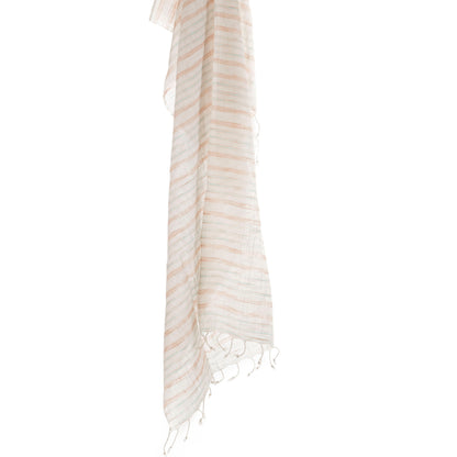 cotton scarf salmon