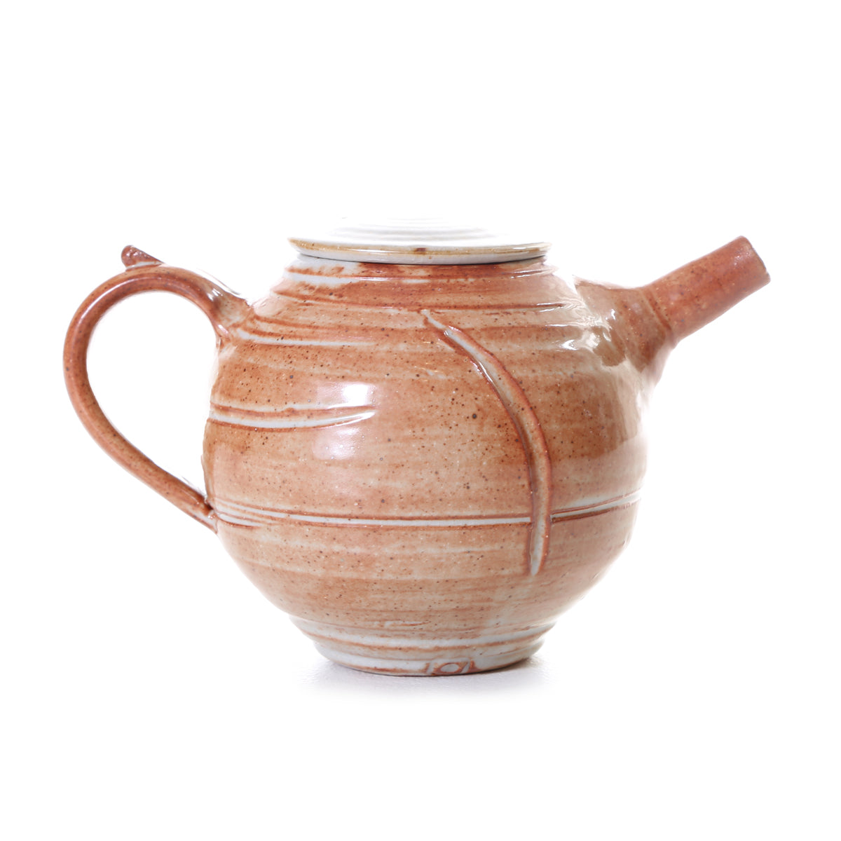 collins medium teapot orange