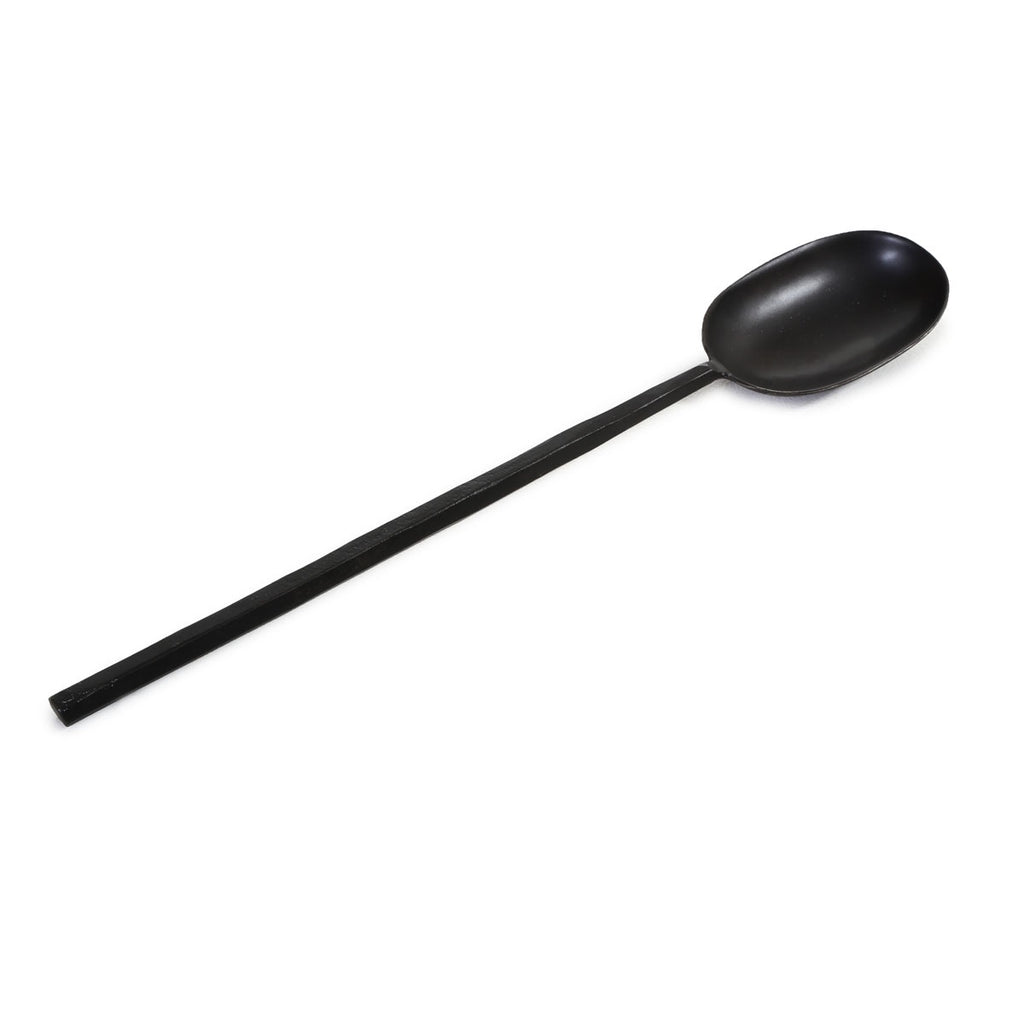 black salad server -spoon