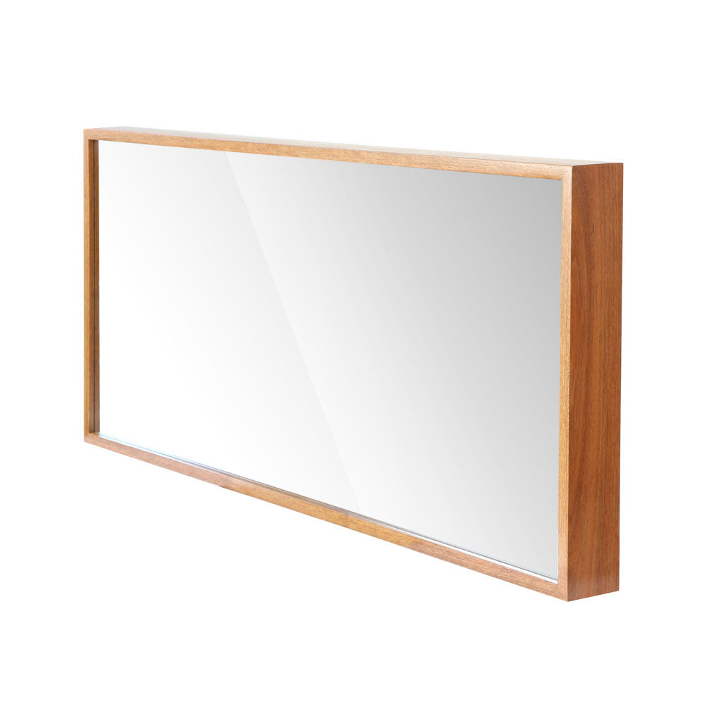 frame timber mirror 